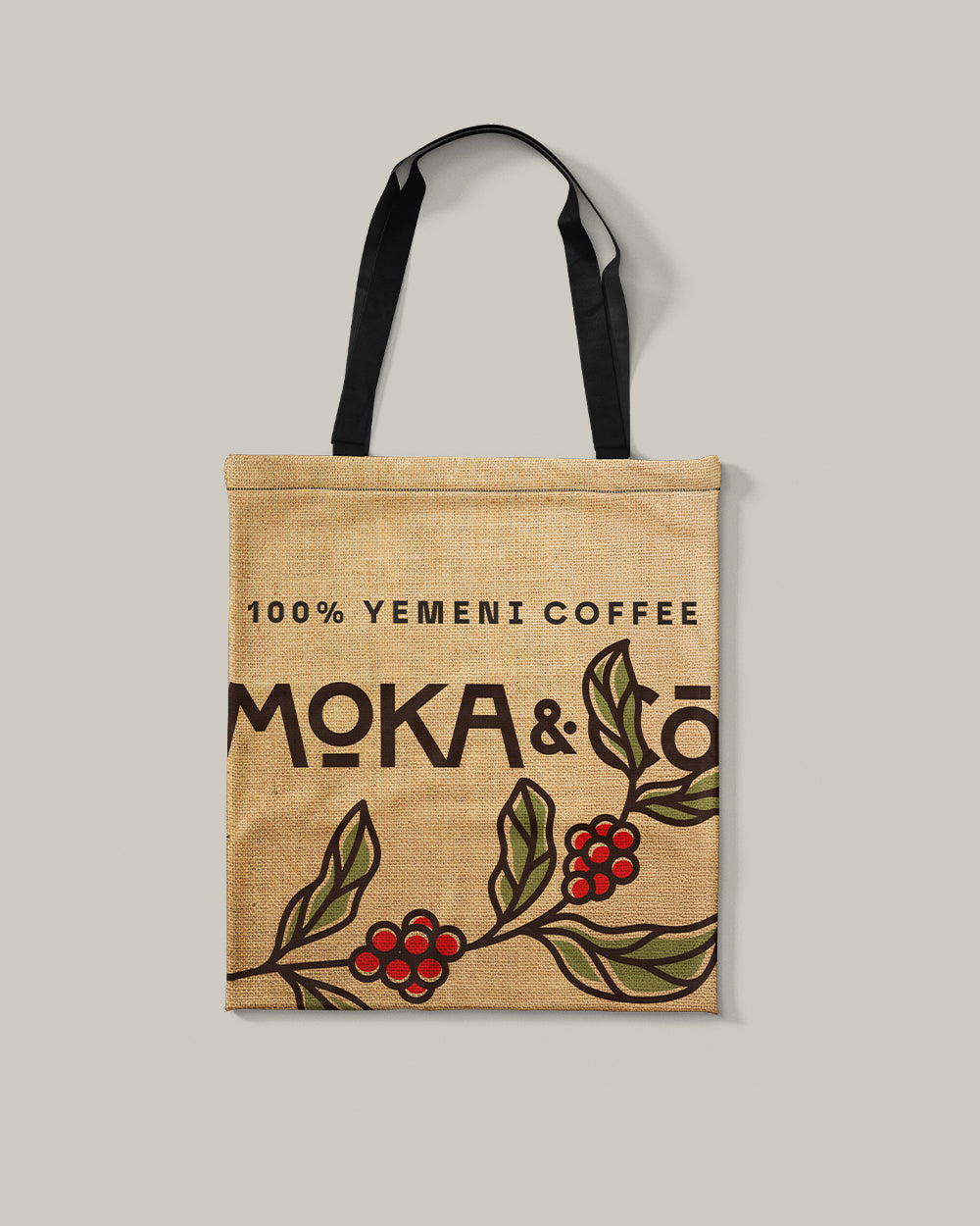 Coffee Cherry Tote
